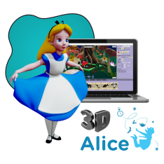 Alice 3d - КИБЕРшкола программирования для детей, компьютерные курсы для школьников, начинающих и подростков - KIBERone г. Батайск