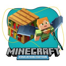 Minecraft Education - КИБЕРшкола программирования для детей, компьютерные курсы для школьников, начинающих и подростков - KIBERone г. Батайск