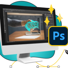 Волшебный Photoshop - КИБЕРшкола программирования для детей, компьютерные курсы для школьников, начинающих и подростков - KIBERone г. Батайск