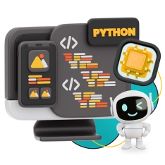 Мой первый сайт с мозгами: Python + AI - КИБЕРшкола программирования для детей, компьютерные курсы для школьников, начинающих и подростков - KIBERone г. Батайск