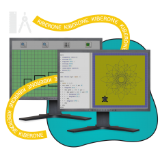 Исполнители чертежник и черепашка - КИБЕРшкола программирования для детей, компьютерные курсы для школьников, начинающих и подростков - KIBERone г. Батайск