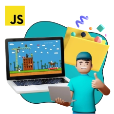 JavaScript + AI. Проектное обучение + геймификация + AI-помощники - КИБЕРшкола программирования для детей, компьютерные курсы для школьников, начинающих и подростков - KIBERone г. Батайск