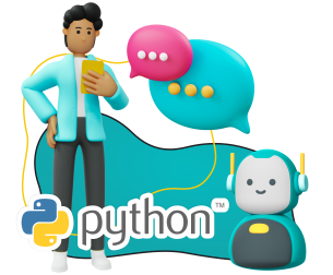 Умный чат-бот на Python - Школа программирования для детей, компьютерные курсы для школьников, начинающих и подростков - KIBERone г. Батайск