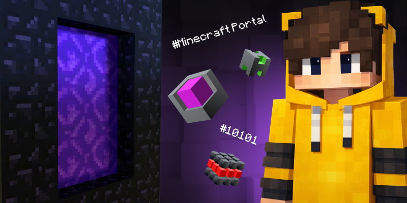 Архитекторы Реальности. Программируем Портал в Minecraft - КИБЕРшкола программирования для детей, компьютерные курсы для школьников, начинающих и подростков - KIBERone г. Батайск